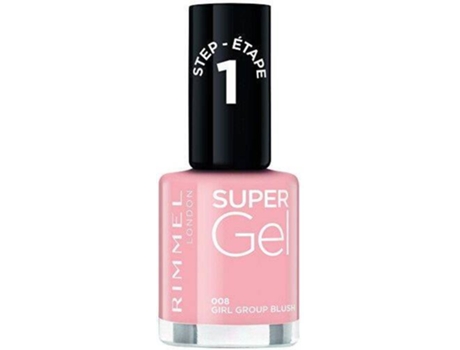 Esmalte en Gel RIMMEL Super Gel 033 R&B Rose