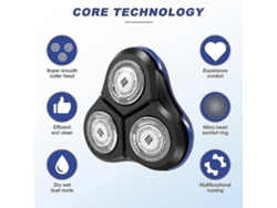 Cabezal de afeitado de repuesto Rq11 para Philips Rq1150, Rq1150x, Rq1131, Rq1141, Rq1145, Rq1151, Rq1155vayotoy