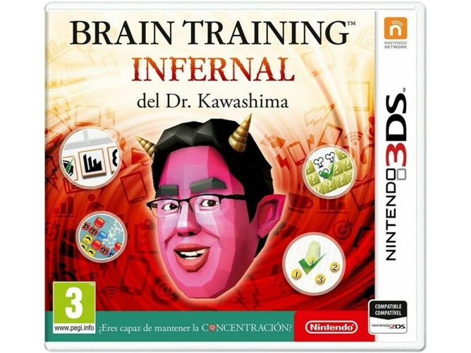 Juego Nintendo 3DS Kawashima Devilish Brain Training