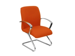 Silla de Confidente PYC Caudete Bali305 Naranja Oscuro