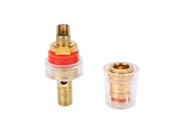 Adaptador De Enchufe Banana Con Pines De Alta Conductividad, Resistente Al Desgaste, Pequeño Y Compacto, Para Componentes Electrónicos De 220v-380v.