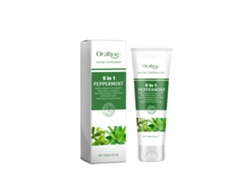 La pasta dental Oralhoe Aloe blanquea, elimina manchas y olores, y refresca el aliento.