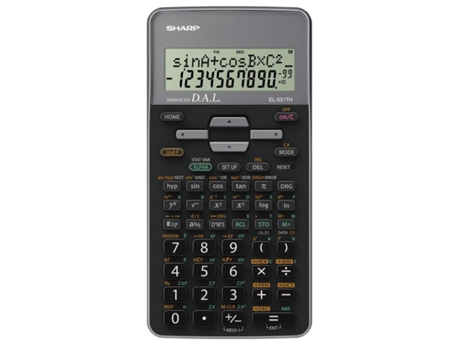 EL-531TH calculadora Bolsillo Calculadora científica Negro, Gris SHARP