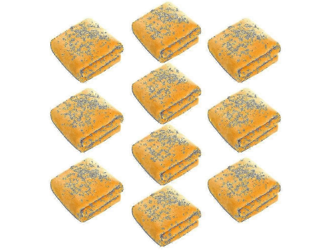 Toallas de peluquería (paquete de 10) de secado rápido para cabello, manos y rostro. Para usar en casa, salón, spa y barbería. Rosewell.