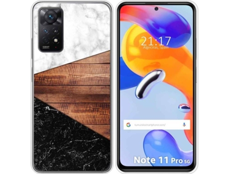 Carcasa Xiaomi Redmi Note 11 Pro TUMUNDOSMARTPHONE Dibujos Mármol 11 Multicolor