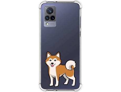Carcasa Vivo V21 5G TUMUNDOSMARTPHONE Dibujos Antigolpes Perros 02 Multicolor