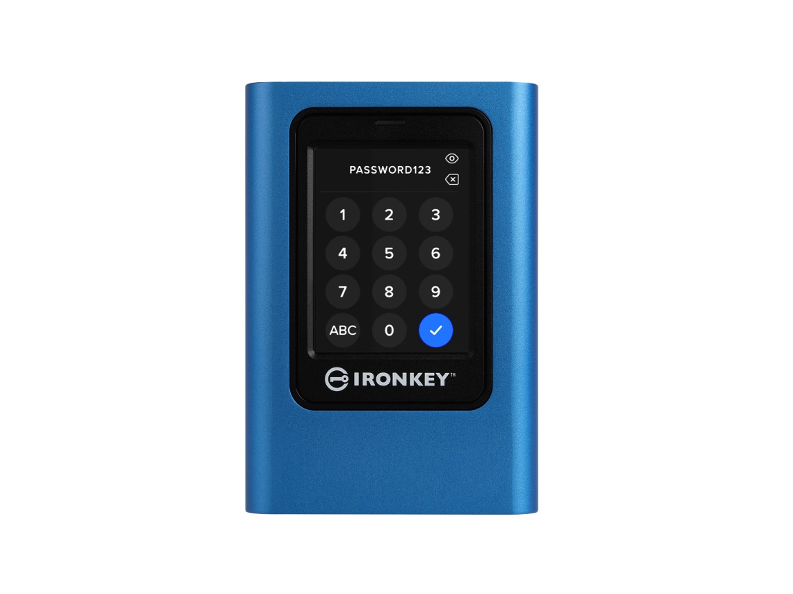 KINGSTON TECHNOLOGY Ironkey Vault Privacy 80 1 92 Tb Azul