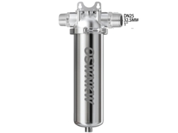 Prefiltro de agua para toda la casa, acero inoxidable, caudal de 8,0 l/min, DN25 OEM