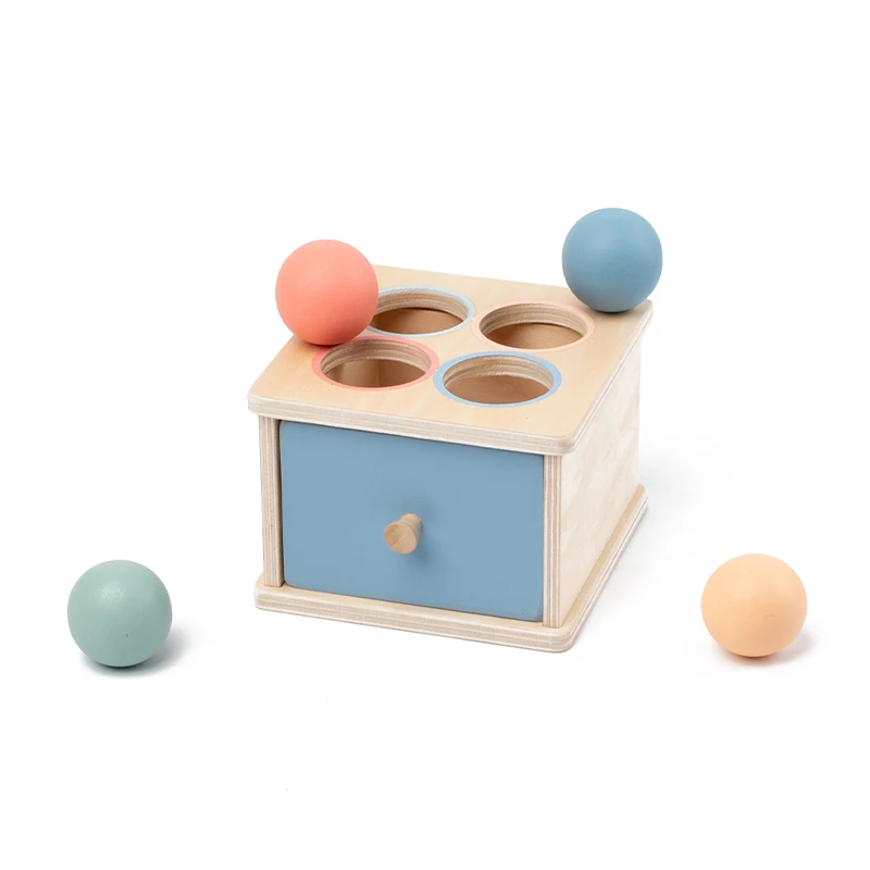 Materiais Didáticos Montessori, Brinquedos De Madeira, Caixas Para Classificação De Cores E Correspondência De Formas.
