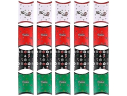 20 cajas de regalo con forma de almohada y diseños navideños para regalos y decoraciones navideñas. Hengjian