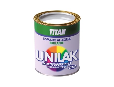 Esmalte Al Agua Unilak Brillante TITAN