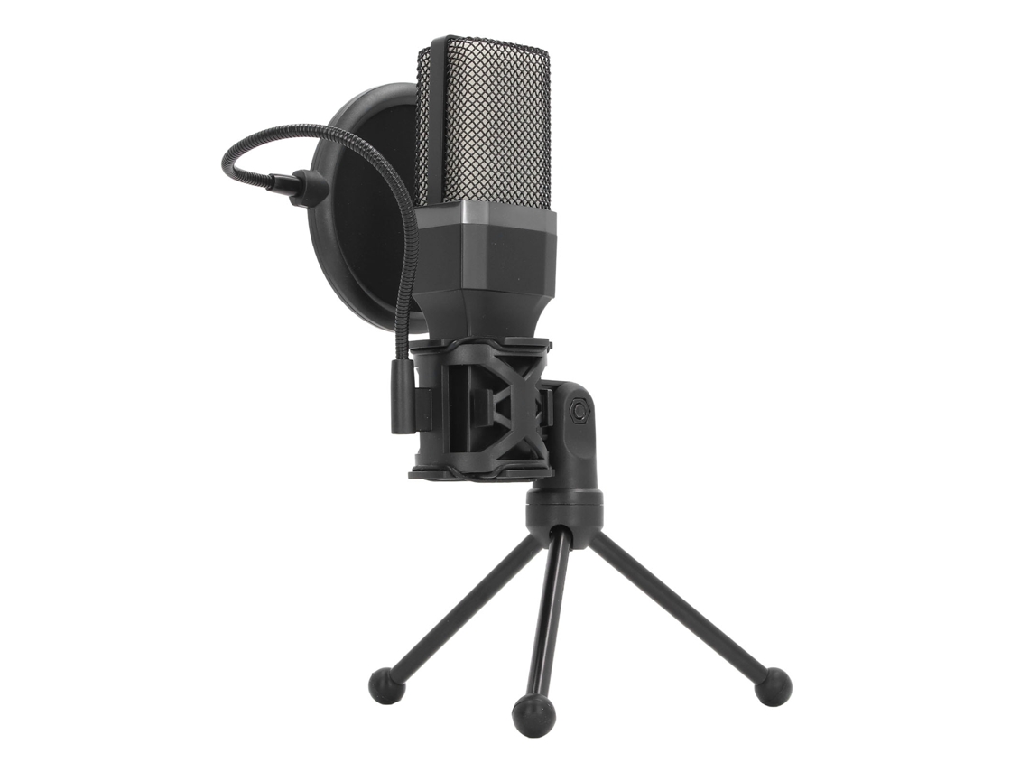 Micrófono Usb Profesional Para Juegos Con Efecto Rgb Y Patrón De Captación Cardioide Para Pc, Ps5, Podcasts Y Grabaciones.