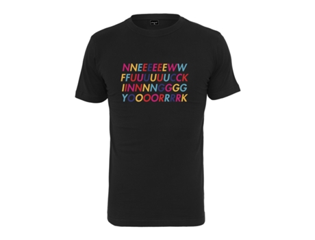 Camiseta MISTER TEE Hombre (S - Negro)