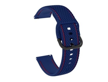 Correa de Silicona 20mm línea de costura para Samsung Galaxy Watch Active/Active2 40mm/Watch 42mm/Huami Amazfit GTR (42mm)/Garmin vivoactive 3/Huaw...