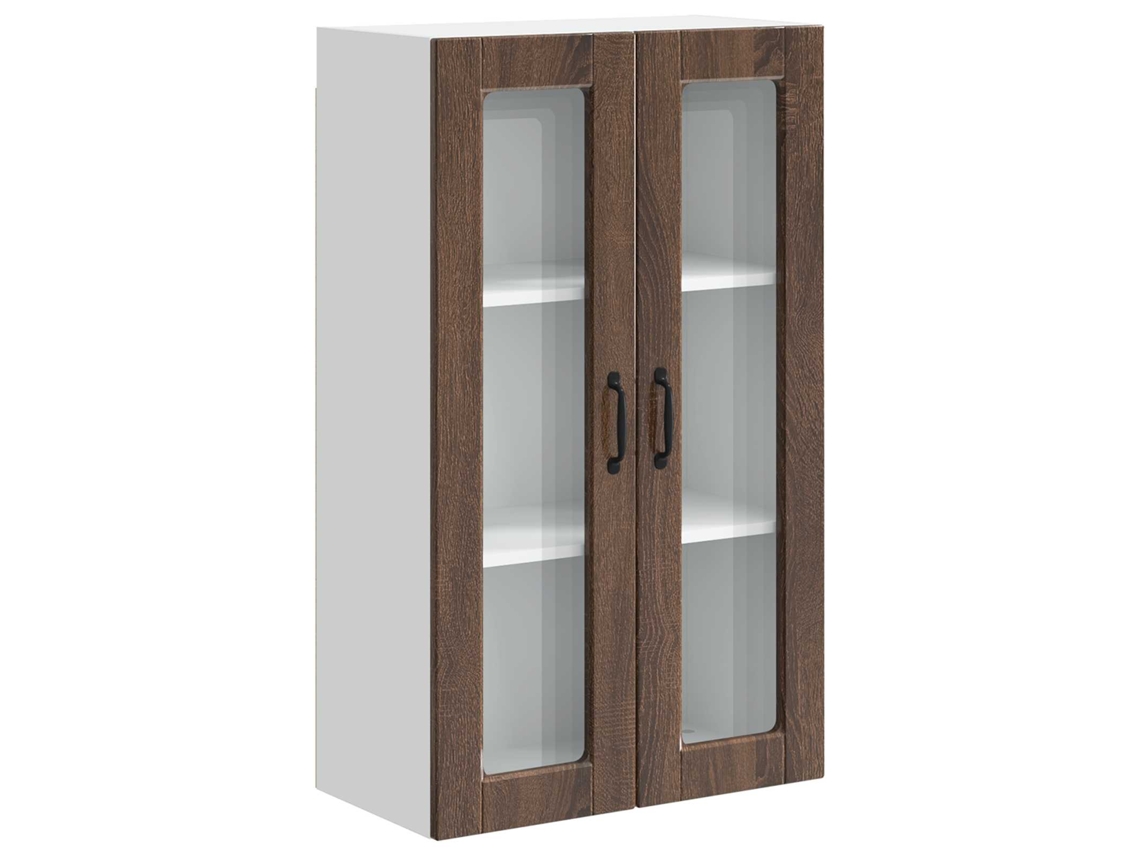 Mueble de cocina con puerta, roble marrón, MAISON EXCLUSIVE, 60x31x100 cm