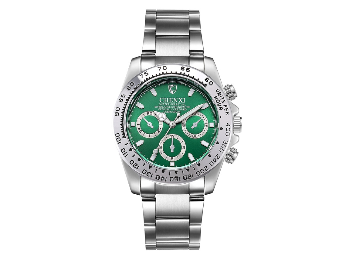 Reloj De Pulsera De Cuarzo Chenxi Simple Fashion Luminoso Impermeable (verde)