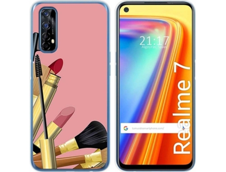Carcasa Realme 7 TUMUNDOSMARTPHONE Brochas Multicolor