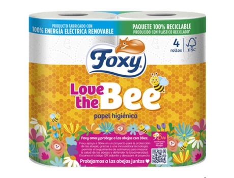 Papel de Cocina Foxy Love the bee