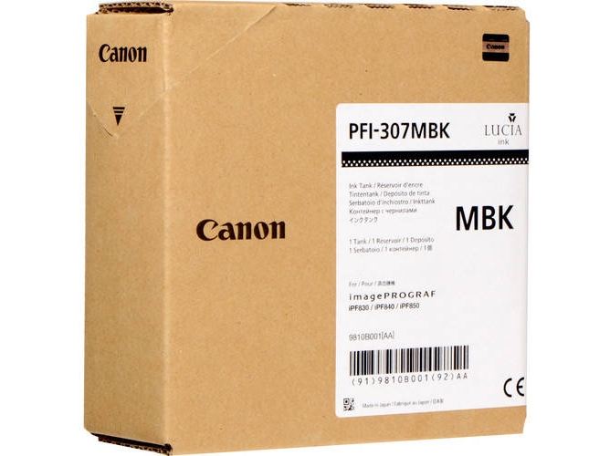Cartucho de tinta CANON PFI-307MBK - 9810B001