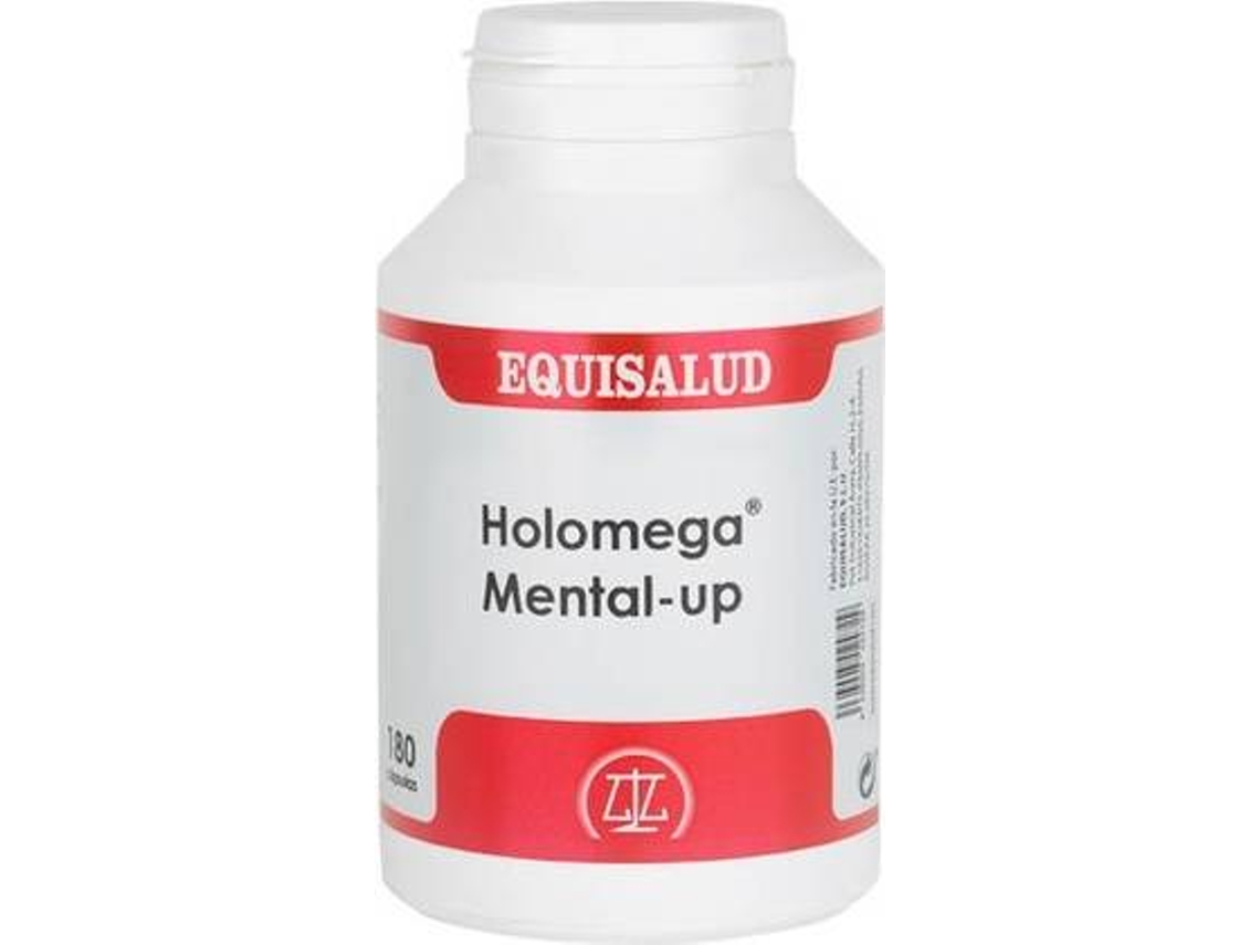 Complemento Alimentar EQUISALUD Holomega Mental-Up (180 cápsulas)