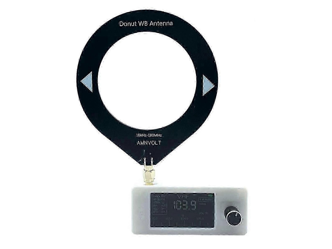 Receptor de radio GOKOCO Si4732, de 10 kHz a 180 MHz, banda completa.