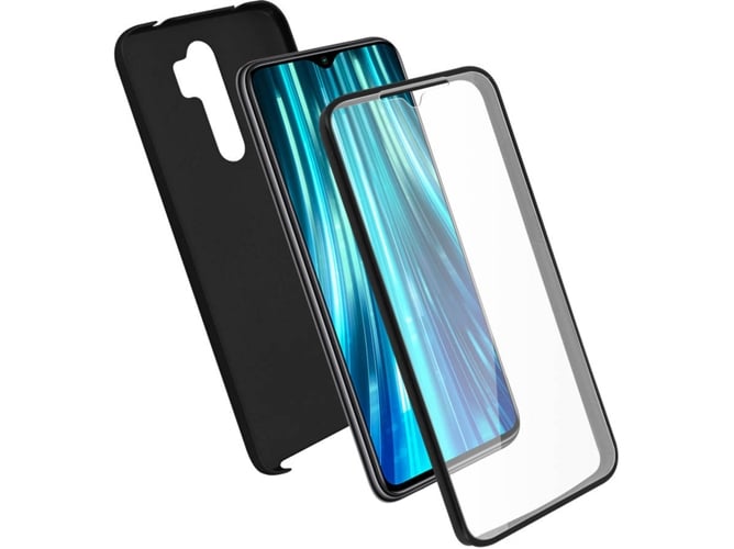 Carcasa 360º Xiaomi Redmi Note 8 Pro AVIZAR TPGLASS-RG-MIA3 Negro