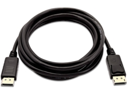 Cable de Datos V7 (DisplayPort - DisplayPort - 3 m - Negro)