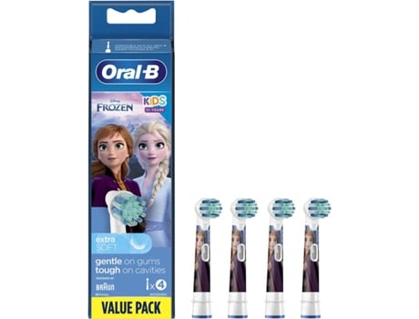 Recambio de Cepillo Eléctrico ORAL B Kids Frozen (4 unidades)