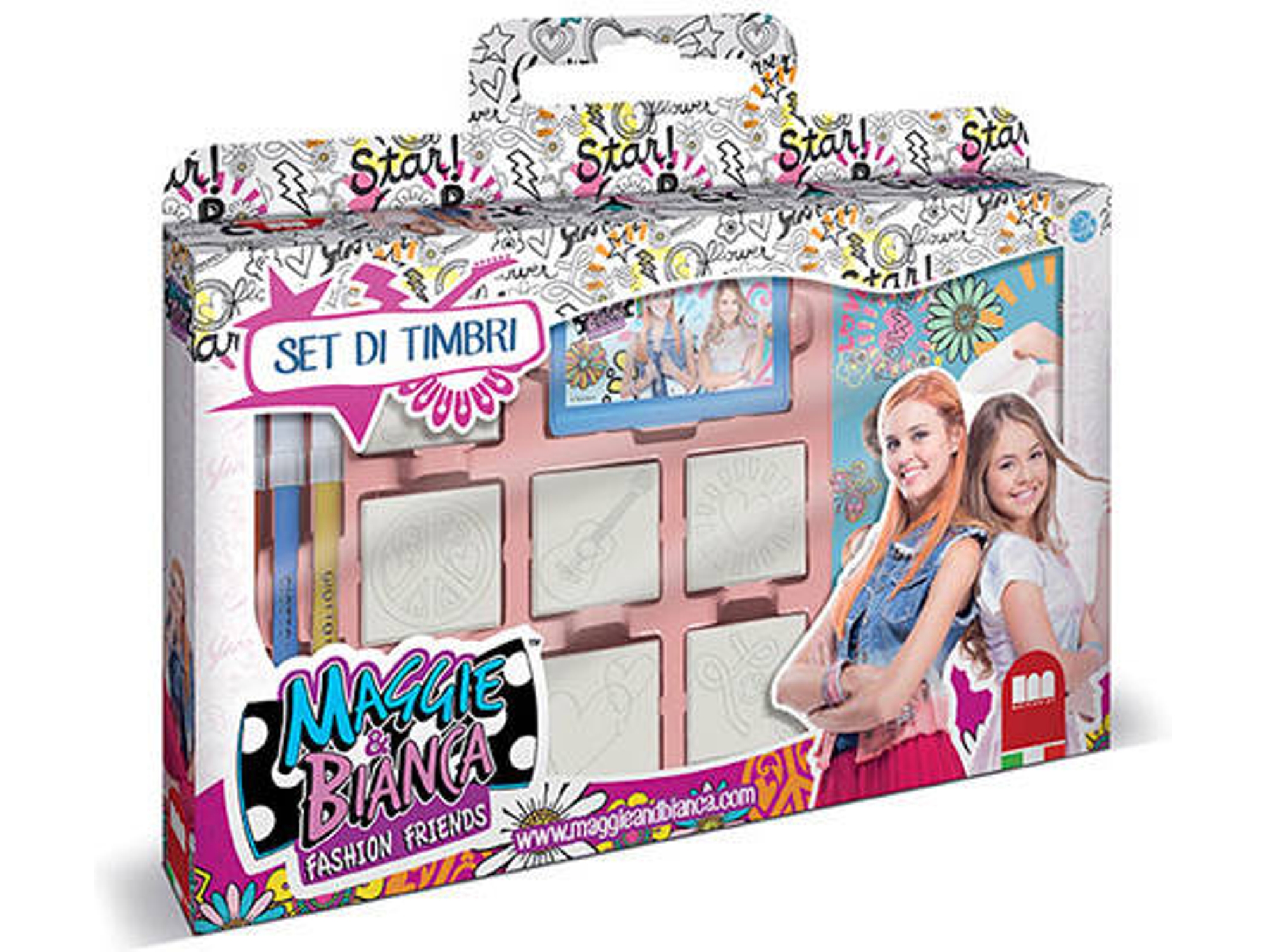 Juego de sellos MULTIPRINT Maggie & Bianca