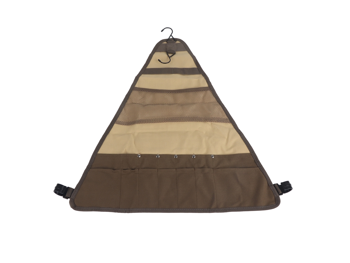 Bolsa Portátil Para Guardar Utensilios De Barbacoa Con Gancho, Ideal Para Camping Y Picnics.