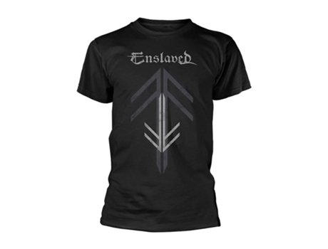 Camiseta ROCKINSTONE con cruz de runa esclavizada (XXXL)
