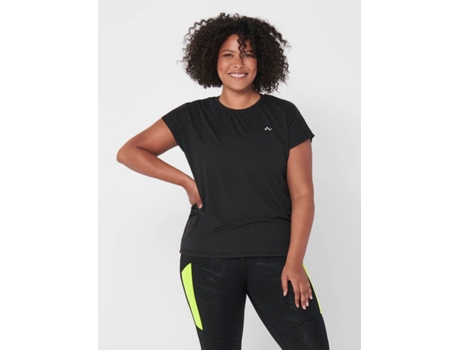 Camiseta de Mujer ONLY PLAY Onpaubree Multideportes Negro (2XL/3XL)