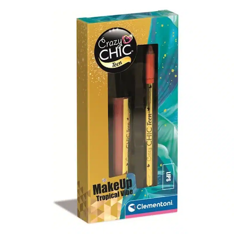 Kit Brillo De Labios Makeup Tropical Vibe 18812 Clementoni Clementonip24