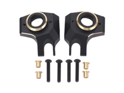 2 Piezas Rotula Direccion Eje Delantero Bronce Negro Copa Direccion Delantera Para Scx10 Ii Ar44 Rc
