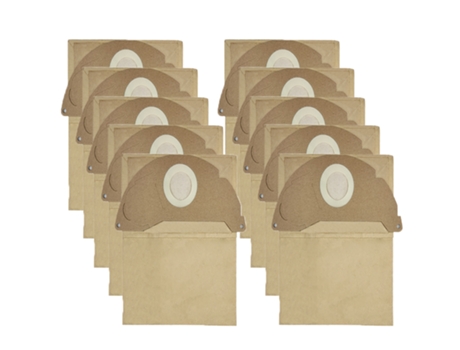 10 unids/lote para karcher WD2250 A2004 A2054 MV2 accesorios para aspiradoras bolsa de papel para polvo bolsas de basura