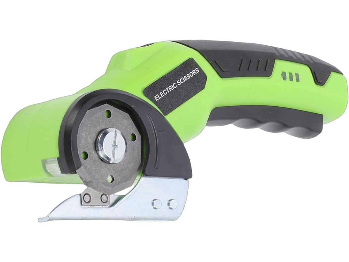 Tijeras Eléctricas Inalámbricas Recargables Con Luz Led Para Cartón Y Alfombras.
