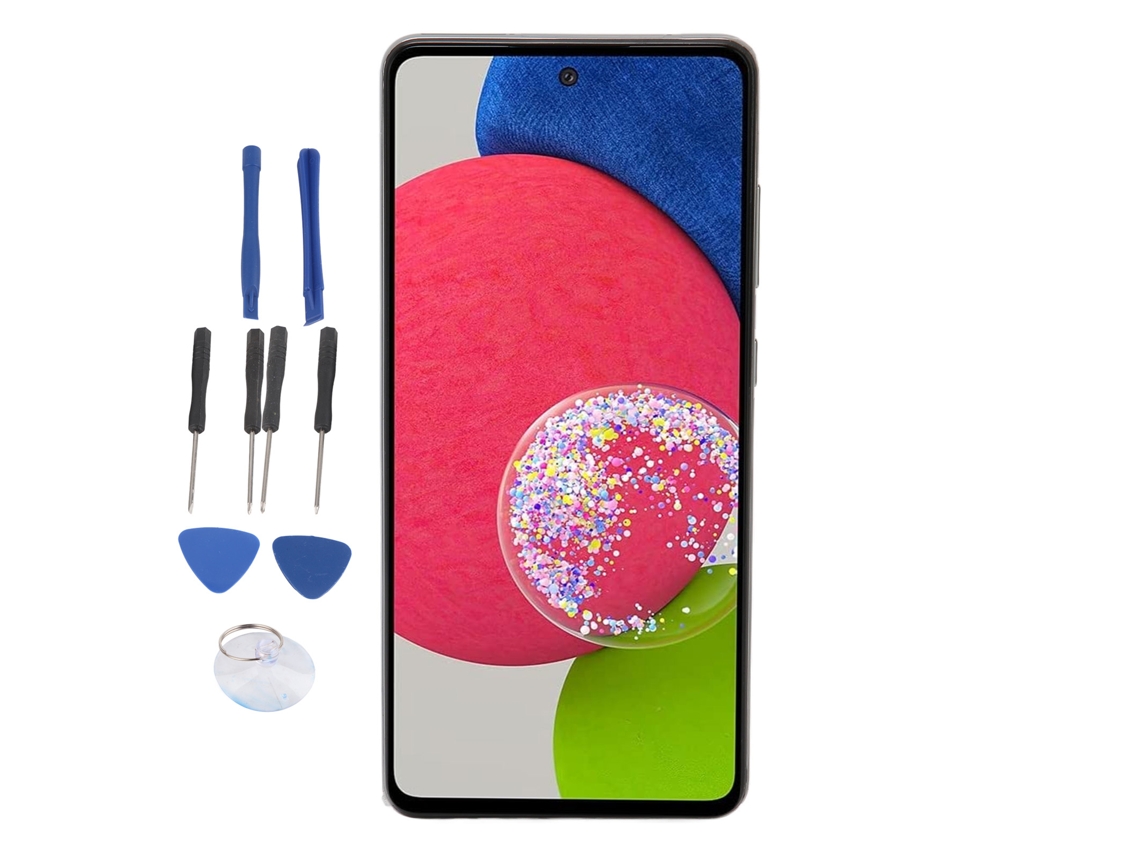 Montaje De Pantalla Táctil Multitáctil De Reemplazo Para Display Móvil Para A526 A526u A526t A526v Plata