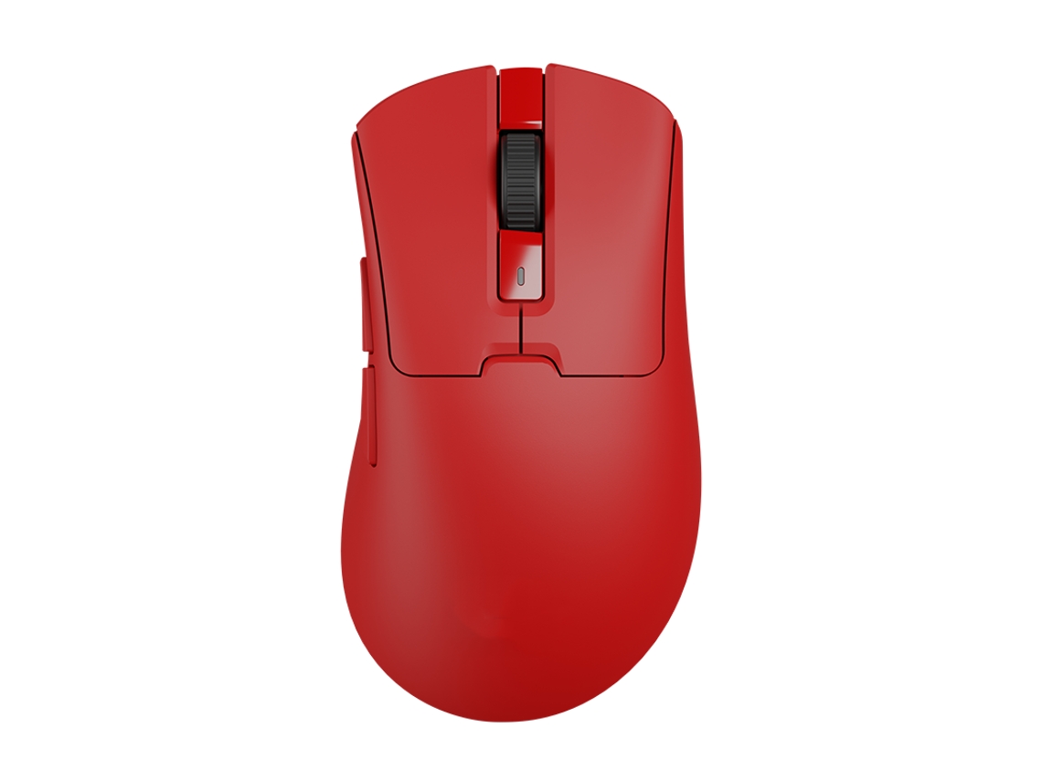 YIZHOOD M900PRO Mouse Wireless Gaming Search Rate 8K PAW3395 63g Base de carga RGB magnética para PC Gamer Rojo