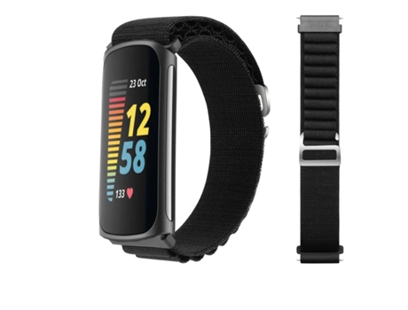 Correa Loop Alpine para Fitbit by Google Charge 5 Negro