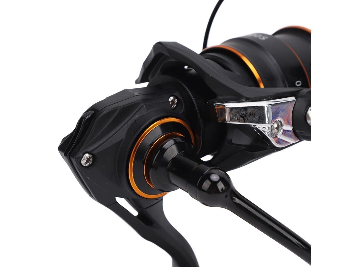 Carrete De Pesca Giratorio Ultraligero De Carbono 1000s 100m 5.2:1 Con Estuche De Almacenamiento