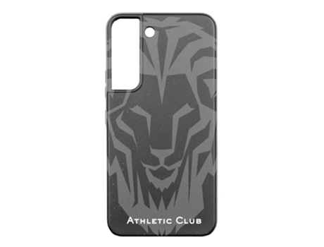 Funda Móvil Oficial Athletic Club Compostable Base para Samsung Galaxy S22 PHONECASES3D Negro