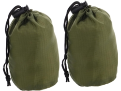 Juego de 2 bolsas ligeras y compactas con cremallera para portátil, impermeables y resistentes al agua EC Gokoco