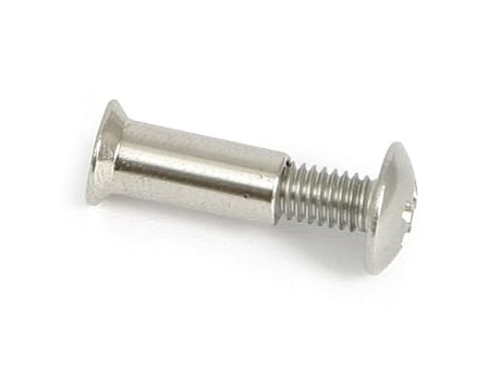 Tornillo pasante m4-12 inoxidable para bisagra