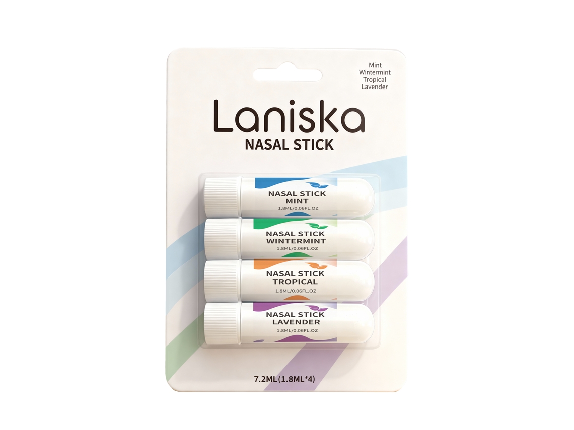 Set de inhalador nasal refrescante
