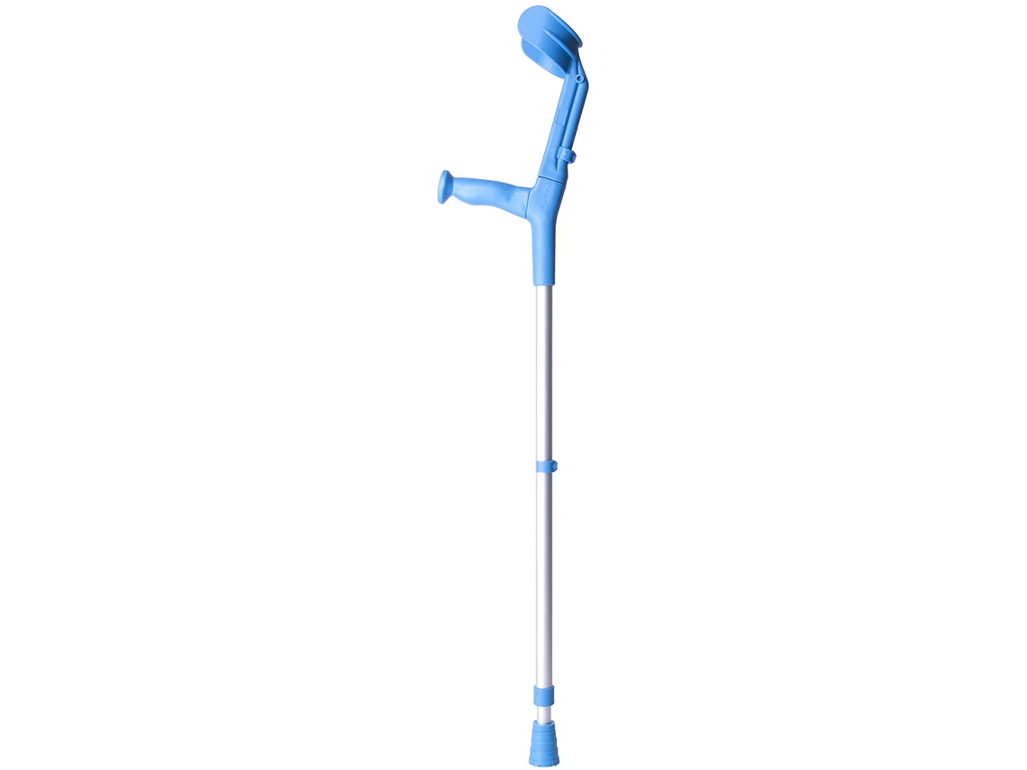 Muleta FORTA Bastón Inglés Birregulable Aluminio Azul Bcr