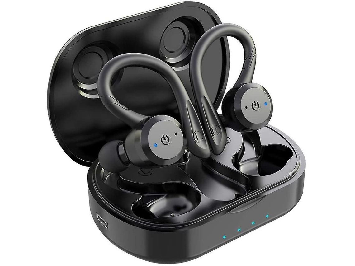 Micrófono Tws Estéreo Yizhood Bluetooth Negro