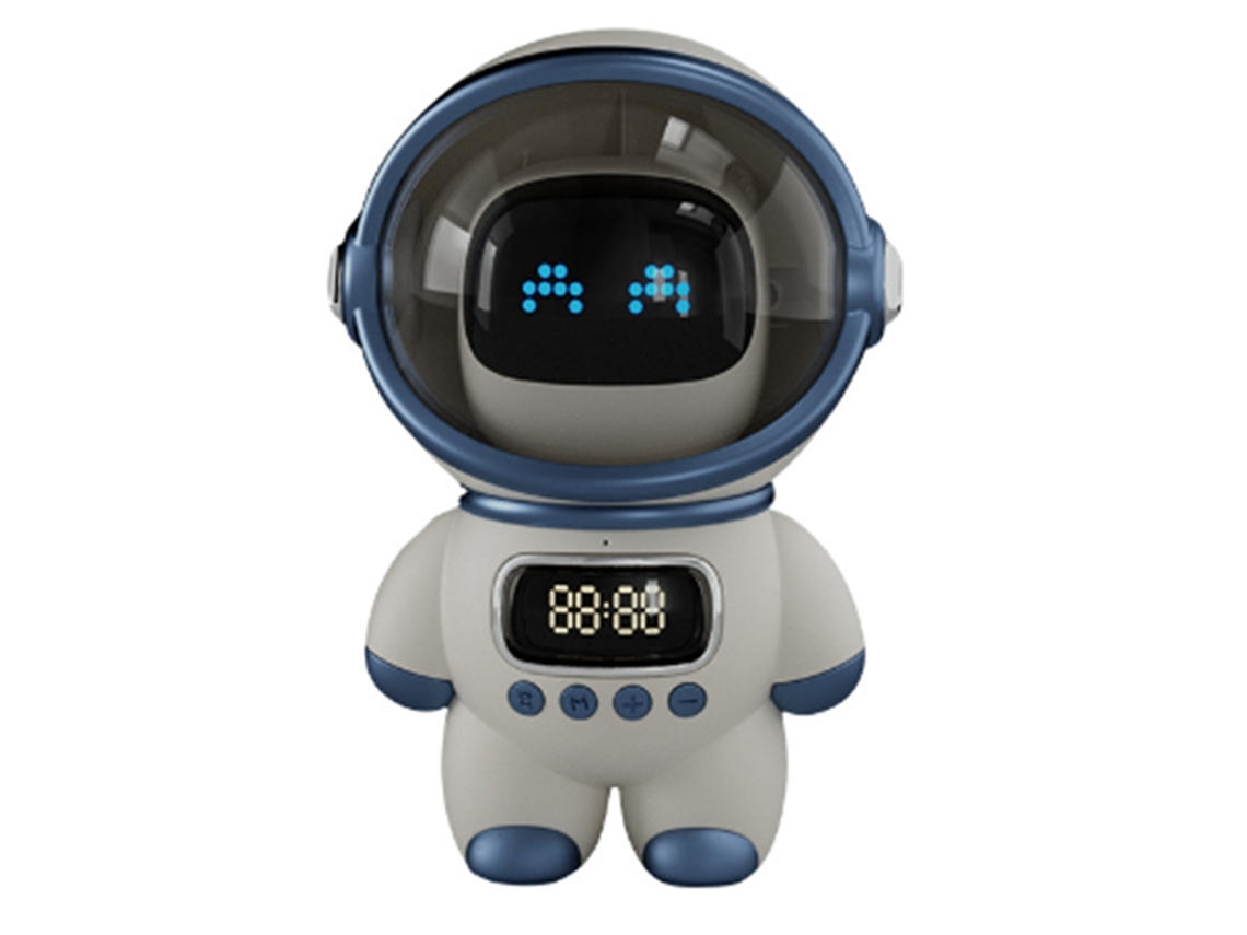 Caixa som Bluetooth inteligente astronauta, IA de voz, audio Hi-Fi MDUG blanco SOLENNE VALEURS