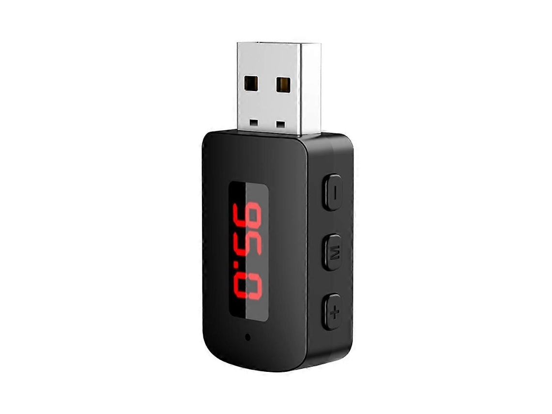 Transmisor FM, receptor USB, Bluetooth 5.4, adaptador para coche Rosewell
