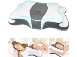 Almohada Para El Cuello Almohada Ergonómica Para Dormir Con Espuma Viscoelástica Transpirable Cuich
