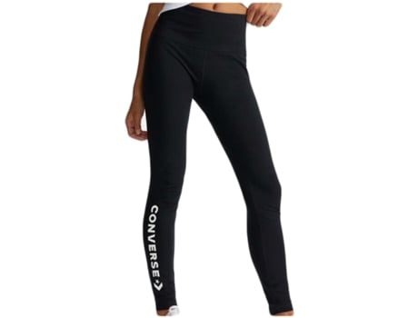 Leggings de Mujer CONVERSE Wordmark Negro (L)
